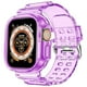 thumbnail image 1 of Correa de Silicona Transparente con Case para Apple Watch, Compatible con Todas las Series, 1 of 5
