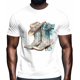 thumbnail image 2 of Camisetas casuales de manga corta con botas de vaquero para hombre, camisetas gráficas, 2 of 8