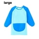 thumbnail image 1 of Batas de arte para niños, bata de manga larga para niños, delantal impermeable antiaceite para niños, con bolsillos, bata de arte y delantal para niños, 1 of 4