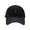 Black, variant on Travel Cotton Baseball Cap Packable Dad Hat with Curved Brim Embroidered Eyelets for Camping Fishing Trips