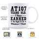 thumbnail image 5 of Taza de café Aiyaya para regalos de 107 cumpleaños, 325 ml, cerámica, 5 of 7