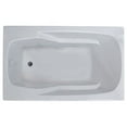 thumbnail image 2 of Atlantis Tubs 4272EDL Eros 42 x 72 x 23 - Inch Rectangular Air & Whirlpool Jetted Bathtub w/ Left Side Pump Placement, 2 of 5
