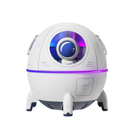 

Asdomo Space Capsule Humidifier 7.4oz Creative Astronaut Mini Mist Humidifier For Bedroom Office Home