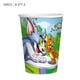 thumbnail image 3 of Suministros de fiesta con dibujos de gatos y ratones, incluye vasos de papel, platos, servilletas, mantel para decoración de cumpleaños de niños, Baby Shower, 3 of 4