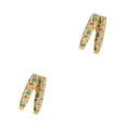 thumbnail image 2 of Qarigey Pantalones cálidos gruesos a prueba de viento calzoncillos largos transpirables para niños pantalones de casa ropa interior térmica Amarillo 100cm 2piezas, 2 of 6