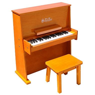 Schoenhut 3798M 37 Key Day Care Durable with Bench Mahog 