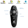 thumbnail image 2 of LNKOO 2.4 GHz Wireless Presenter Remote Presentation USB Control Flip Pen PowerPoint PPT Clicker Controller Perfect for Meeting,Teaching,Speech, 2 of 8