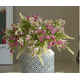 thumbnail image 3 of Xiao Hua 3 flores artificiales lilas, flores falsas, flores artificiales para decoración de bodas, amarillas, 3 of 5