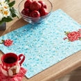 thumbnail image 4 of (2 pack) The Pioneer Woman Sweet Rose Placemat, Multicolor, 14"W x 19"L, 1 Piece, 4 of 8
