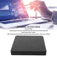 thumbnail image 3 of External DVD Drive, Black USB3.0 DVD Writer Plug and Play Low Noise High Speed Data Transfer  for PC for Desktop, 3 of 7