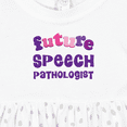 thumbnail image 4 of Inktastic Future Speech Pathologist Girls Baby Dress, 4 of 5