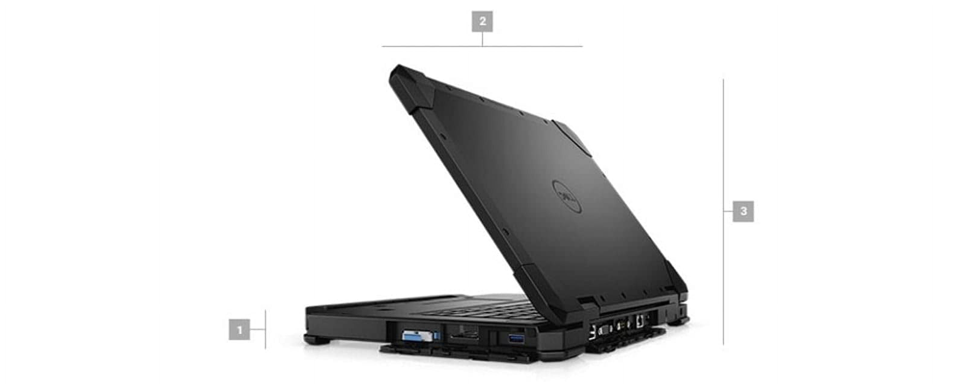 Open Box Dell Latitude Rugged 5420 Laptop | 14" 1920x1080 FHD | Core i5-8350U - 512GB SSD Hard Drive - 16GB RAM | 4 cores @ 3.6 GHz Win 11 Pro Black