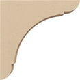thumbnail image 3 of 2"W x 10"D x 10"H Thin Olympic Rough Cedar Woodgrain TimberThane Corbel, Primed Tan, 3 of 6
