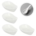 thumbnail image 6 of 4 Pcs Ceramic Spoon Rests Practical Kitchen Utensil Holder Spoon Racks, 6 of 10