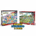 thumbnail image 4 of Pack 2 Rompecabezas Pokémon 1000 Piezas Novelty | Set Desafío Adultos y Fans, 4 of 4