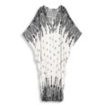 thumbnail image 4 of Plus Size Kaftans for Women Printed Maxi Beach Dress Woven V-neck Caftan Tunic Summer Resort Wear Loose House Dress Oversized Muumuu Dresses Middle Eastern Abaya, 4 of 11