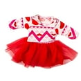 thumbnail image 2 of Aooww 18 Inch Doll Clothes and Accessories Set, Complete Outfit for Dolls, Birthday Christmas Valentine's Day Gift,A, 2 of 4