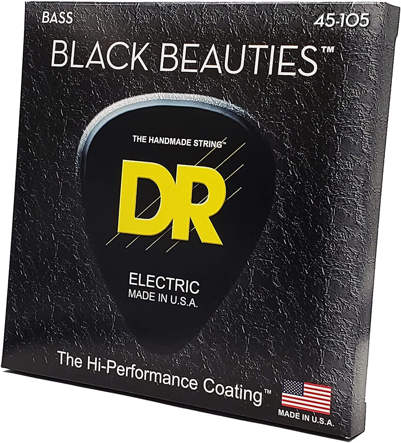 BKB45 Black Beauties Medium Electric Bass 4 String Set (45-105)