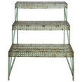 thumbnail image 1 of Esschert Design USA IH015 Metal Industrial Heritage Rectangular Etagere, Green, 1 of 1