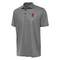 thumbnail image 2 of Men's Antigua Black/White Stanford Cardinal Rings Polo, 2 of 3