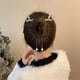 thumbnail image 3 of Pinza con borla, tocado navideño, accesorios para el pelo de Navidad, joyería, decoración navideña, 3 of 5