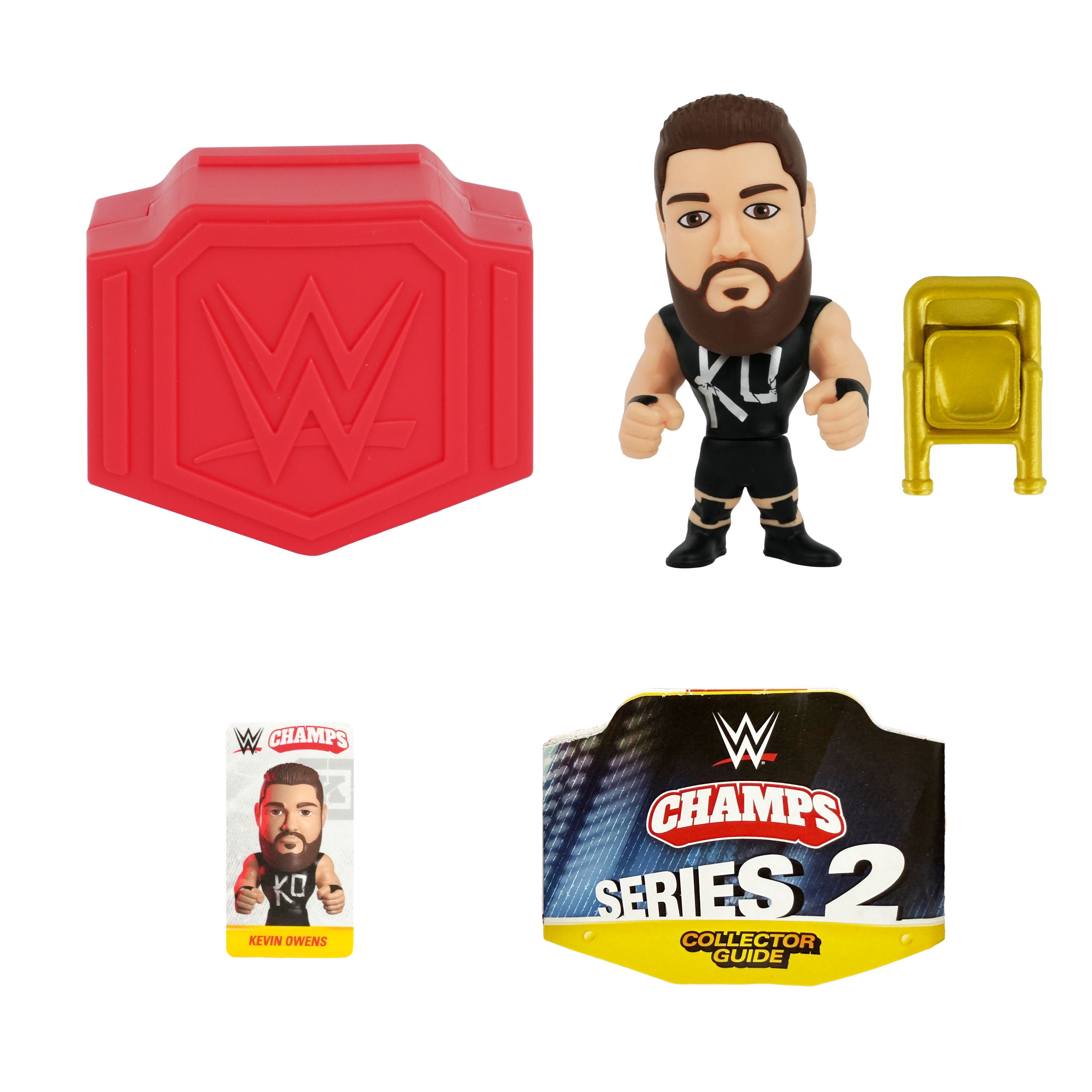 WWE Champs Pop N Lock Surprise Figures with Accessories & Trading