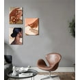 thumbnail image 4 of Hieng Black Girl Wall Art Abstract African American Decor Posters Fashion Black Woman Canvas Prints Modern Black Female Painting Pictures for Bedroom Living Room Unframed, 4 of 6