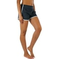 thumbnail image 6 of ToBeInStyle Women's Contrast Waistband Athletic Shorts, 6 of 7