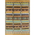 thumbnail image 1 of Ahgly Company Indoor Rectangle Mid-Century Modern Reddish Brown Oriental Area Rugs, 2' x 4', 1 of 6
