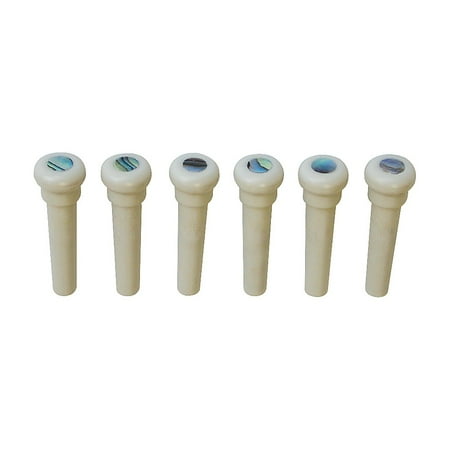 Tusq Acoustic Guitar Saddle - Graph Tech Tusq Ivory Acoustic Guitar Bridge Pins White Paua Dot