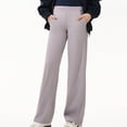 thumbnail image 1 of Cowsor Wide Leg Pants for Girls High Waist Relaxed Dress Pants with Pockets, 1 of 7