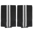 thumbnail image 3 of Gray & Black Gym Brace Set Enhanced Wrist Wraps with Thumb Support for Weightlifting, 3 of 8