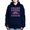 Navy, variant on - Merry FESTIVUS™ Holiday Ugly Swea Hooded Sweatshir - Pullover Hoodie, Classic & Comfortable Hooded Sweatshirt