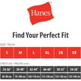 thumbnail image 4 of Hanes Men's ComfortBlend White V-Necks Shirts, 3 Pack, 4 of 4