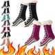 thumbnail image 1 of Calcetines de cachemira ultra gruesos para el hogar, calcetines de cachemira ultra gruesos con calcetines antideslizantes para mujer (2 unidades, talla única), 1 of 3