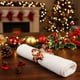 thumbnail image 4 of xihome Juego de 4 servilleteros navideños con forma de lazo, corona, rbol y reno. Material: aleacin. Decoracin festiva para la mesa., 4 of 6
