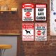 thumbnail image 3 of Placa Metal Vintage para Perro Pintura Hierro Rectangular Bar El 30x40cm 2 Uds., 3 of 9