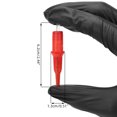 thumbnail image 3 of Ballpoint Pen Tattoo Cartridges with Membrane 10pcs Apprentice Cartridge Tattoo Needles with Ball Point for Pen Tattoo Gun Dotwork Drawing Practice on Papers for Beginners and Artists, 3 of 7