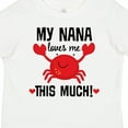thumbnail image 4 of Inktastic Nana Loves Me Grandson Boys or Girls Toddler T-Shirt, 4 of 5