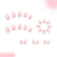 thumbnail image 5 of JROCHE Almond Press On Nail Artificial Nail Glues On Nail French Tips False Nail Gifts, 5 of 7