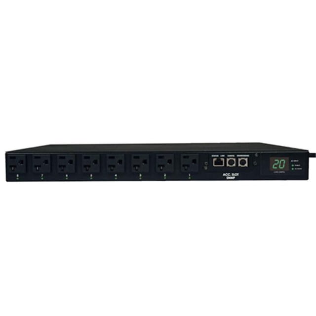 Metered 20A PDU - 16 x NEMA 5-15/20R - 2.4kVA - 1U Rack-mountable