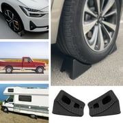 Hyper Tough Plastic Wheel Chock 2Pack