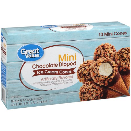 Great Value Mini Chocolate Dipped Ice Cream Cones 22 5 Oz Walmart Com   737e6613 4085 494b A719 33a2e719385d 1.f0d82f37d39c755d470e8431f20ad73b 