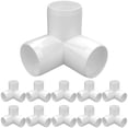 thumbnail image 1 of Accesorios de PVC de 3 vías LetsFix 1-1/2 (paquete de 10), aptos para muebles, 1 of 7
