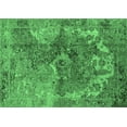 thumbnail image 1 of Ahgly Company Indoor Rectangle Oriental Emerald Green Industrial Area Rugs, 7' x 9', 1 of 4