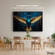 thumbnail image 2 of Cuadro Decorativo Canvas Revolution Marco Flotante Colibrí Destellos 90x60 Marco Negro, 2 of 3
