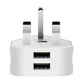 thumbnail image 1 of Adaptador Cargador Pared Corriente USB Enchufe Británico 3 Pines para Tableta (2USB), 1 of 6