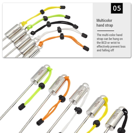 Pointer Rod,Stainless Steel Tickle Steel Tickle Stick Pointer Tickle Stick With White Hxber Lobster Tickle Pointer Wotao Lobster Tickle White
