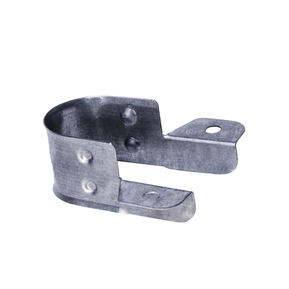 Highcraft 1-1/2 in. CPVC Side Mount Pipe Strap in Galvanized Steel (10-Pack)