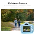 thumbnail image 2 of Cámara fotográfica digital educativa para niños Yiaieng de 2 pulgadas HD IPS con lector de tarjetas de 32 GB (azul), 2 of 8